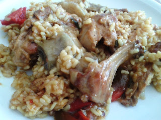 arroz y conejo