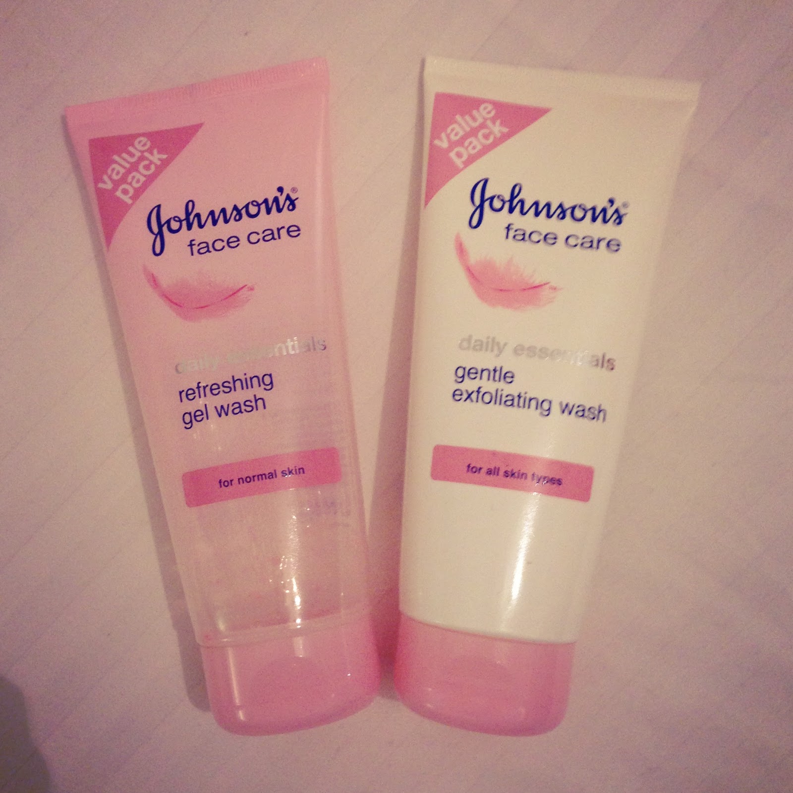 Johnsons Face Care Products Inthefrow