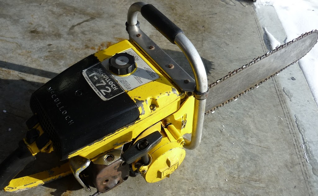 VINTAGE CHAINSAW COLLECTION MCCULLOCH 172.