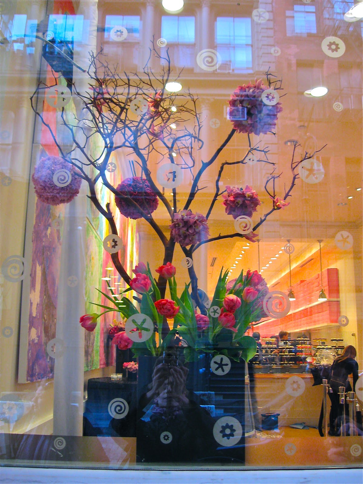 QuatreCoeur Flowers for Cupcake SoHo Opening
