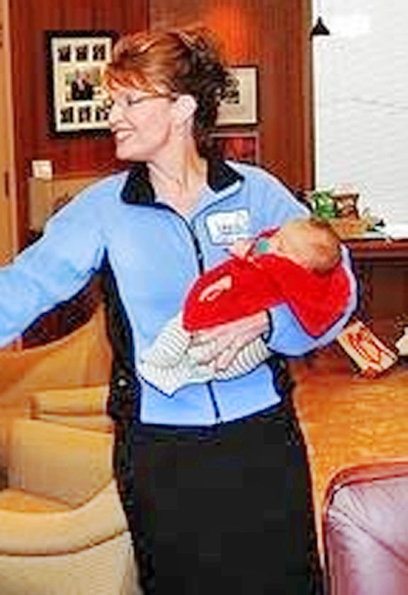 sarah palin pregnant belly. Sarah Palin#39;s Stories: There