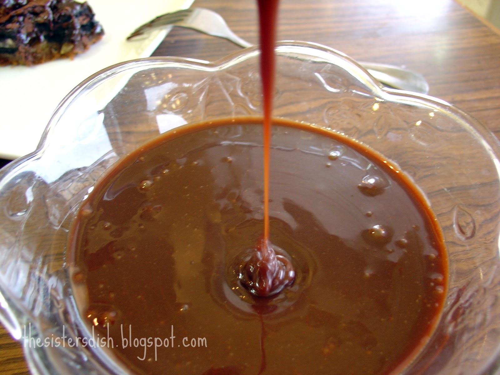 The Sisters Dish Hot Fudge Sauce