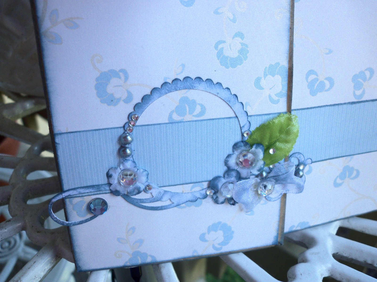 My Favor8 Blog Brown Bag Greeting Card Mini Album 2