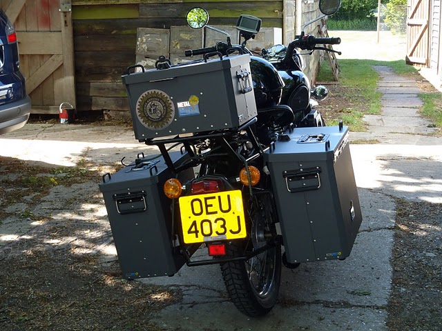 metal panniers for royal enfield