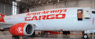 Kenya Airways latest modified 737-300 Freighter (KQ)