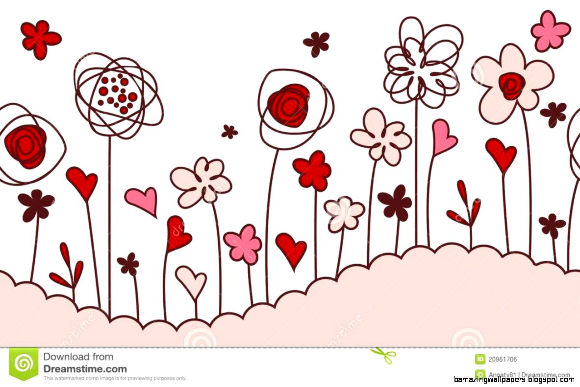 Horizontal Flowers Borders Clipart Horizontal Flowers Borders Clipart