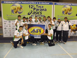 5º LUGAR NA TAÇA PARANA DE VOLEI 2012