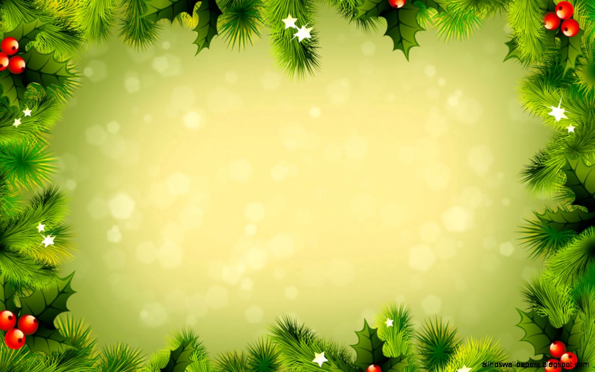 Green Christmas PowerPoint Templates Green Christmas PowerPoint Templates