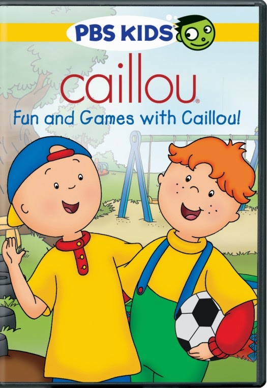 Stacy Talks Reviews Pbs Presents Fun And Games With Caillou