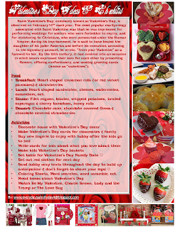 Everyday is a "Hollyday"!: Valentine's Day Ideas &amp; Checklist