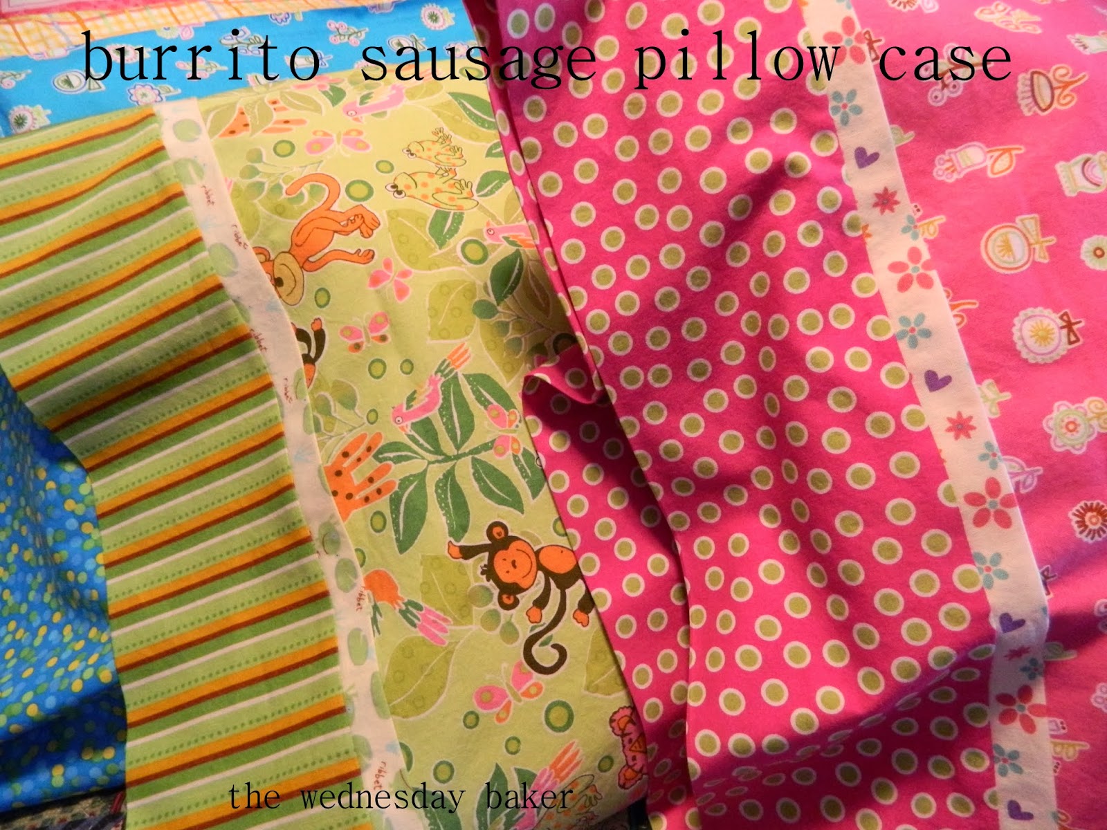 The Wednesday Baker HOMEMADE PILLOW CASES