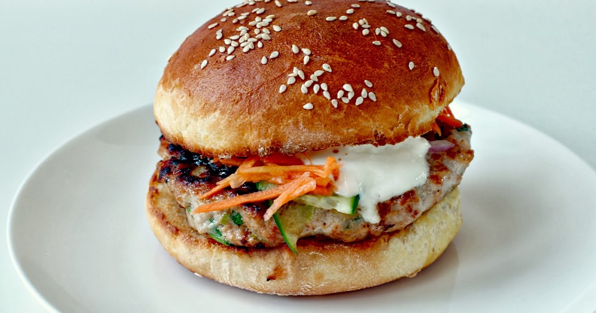 Milk and Honey Spicy Chicken Burgers with Wasabi Yoghurt Sauce