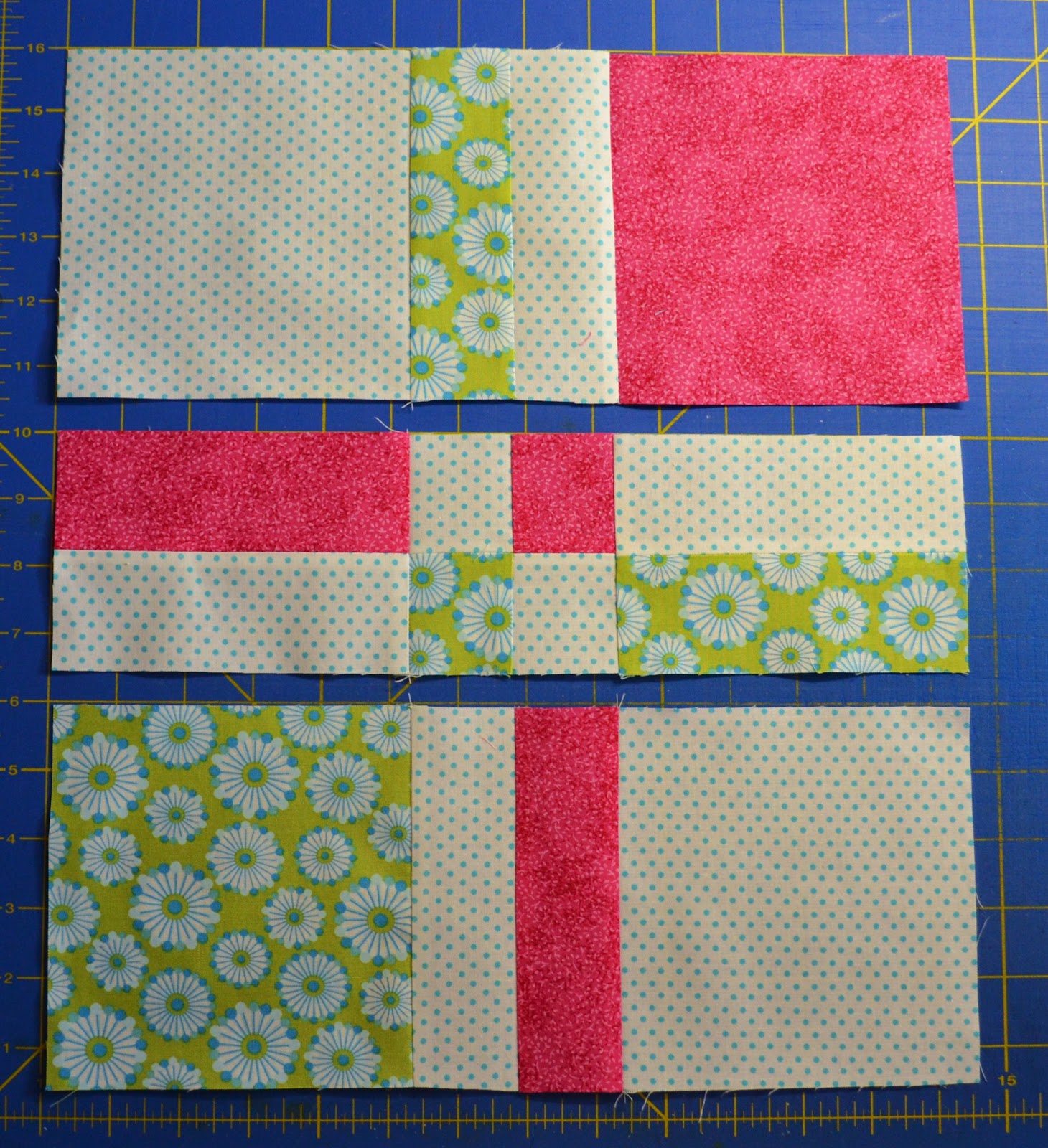 ChockABlock Quilt Blocks Disappearing 4Patch