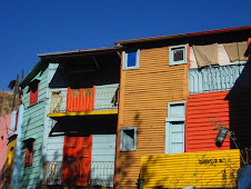 The colorfull houses of La Boca in Buenos Aires