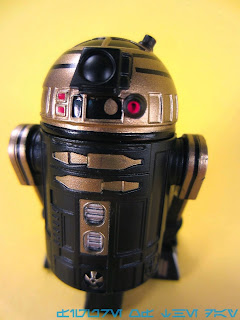 R2-Series Astromech Droid Black and Gold