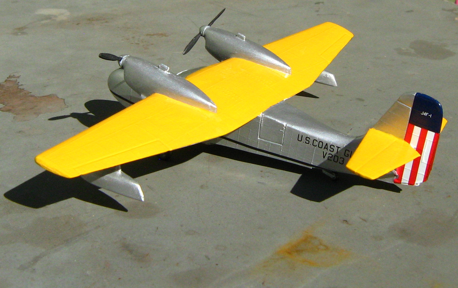 wade's military models U.S. Coast Guard Grumman Widgeon J4F1 1/72 Airfix