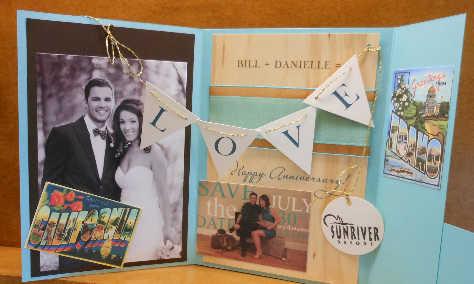 kim grant ink such happy first anniversary a collage anniversary photo collages