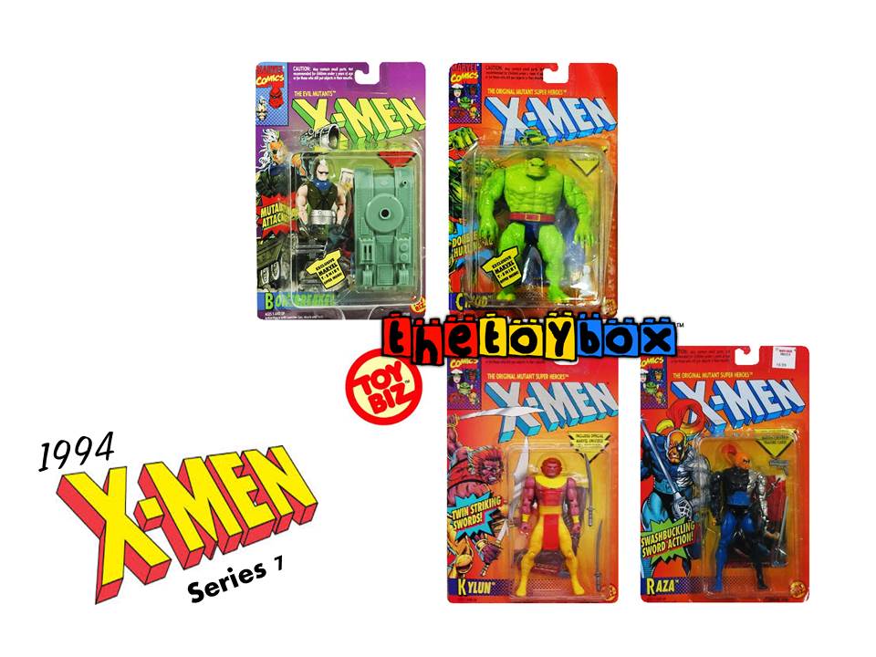 MultiListe de jouet BIZ MARVEL XMen invasion/PHOENIX/Mutant Series