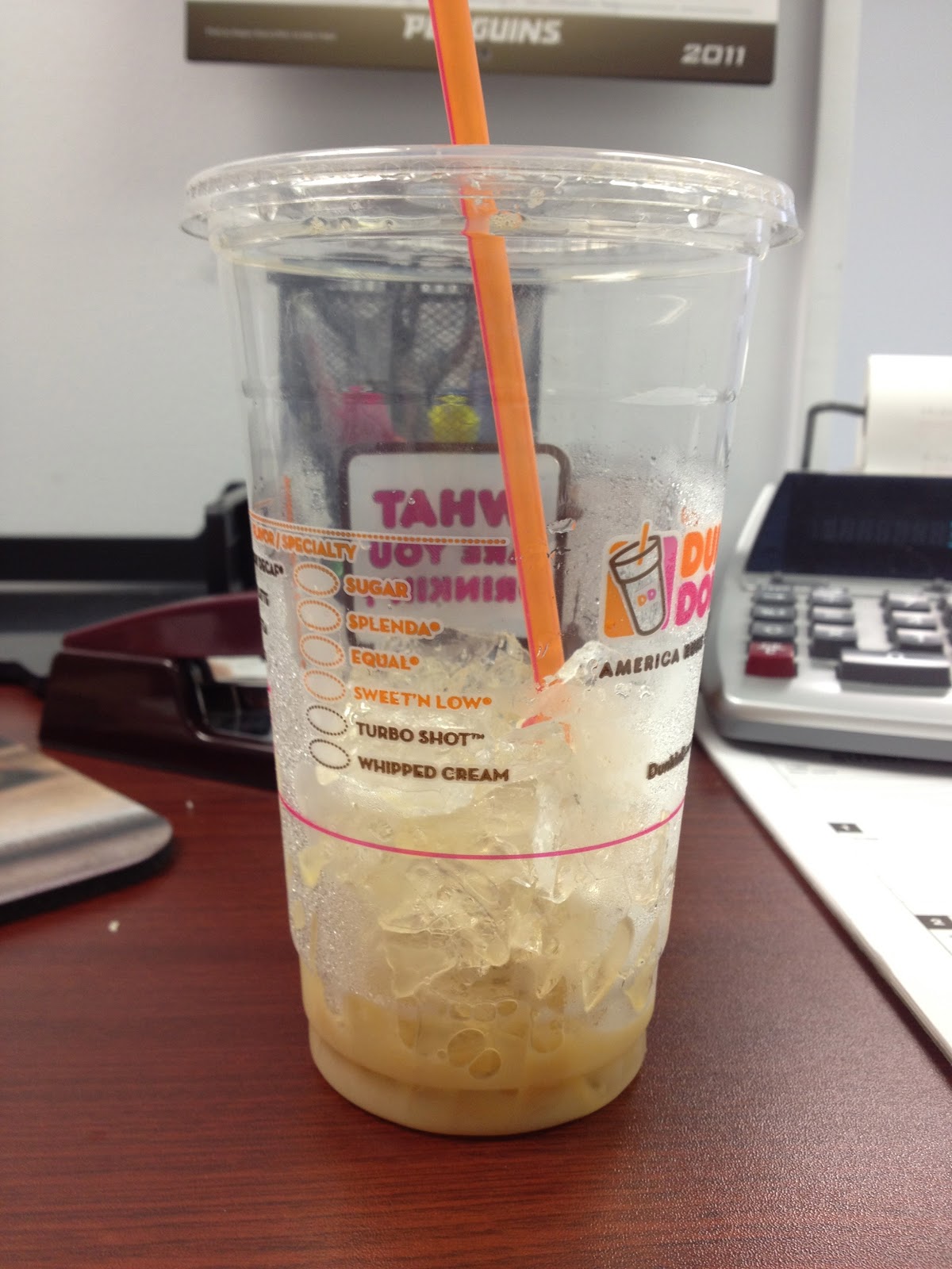 Dunkin' DonutsGingerbread Iced Latte [Review] Fast Food Geek