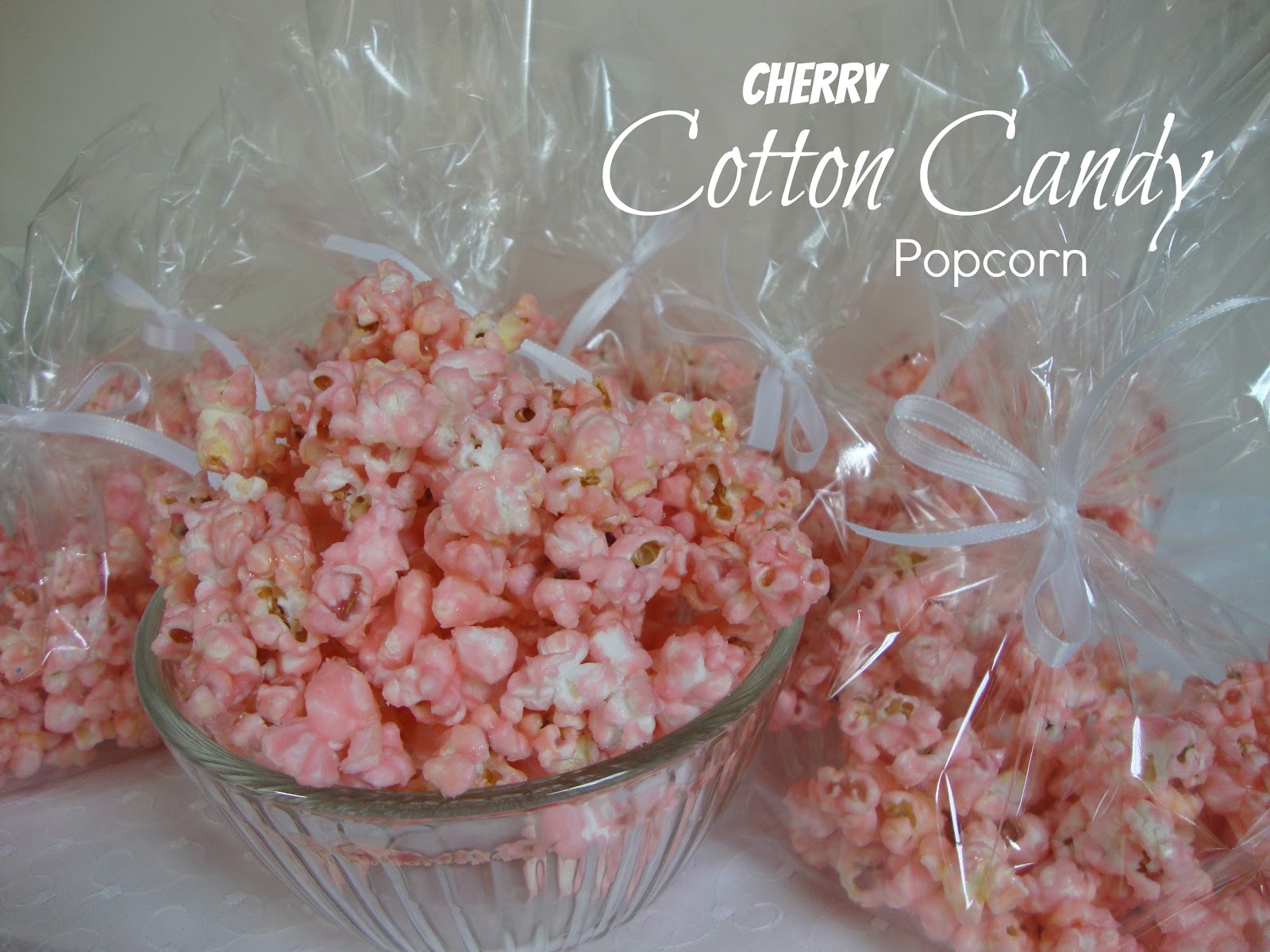 Chocolate, Chocolate and more... Cherry Cotton Candy Popcorn