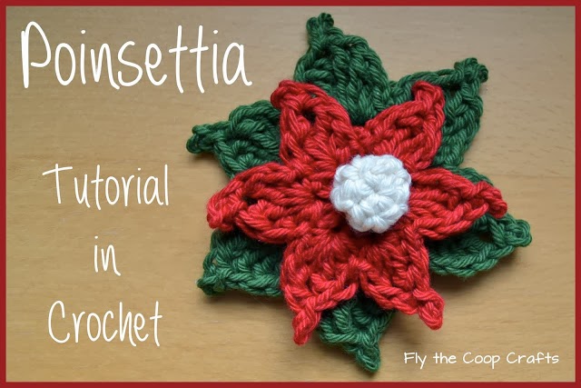 tangled happy: Crochet Poinsettia