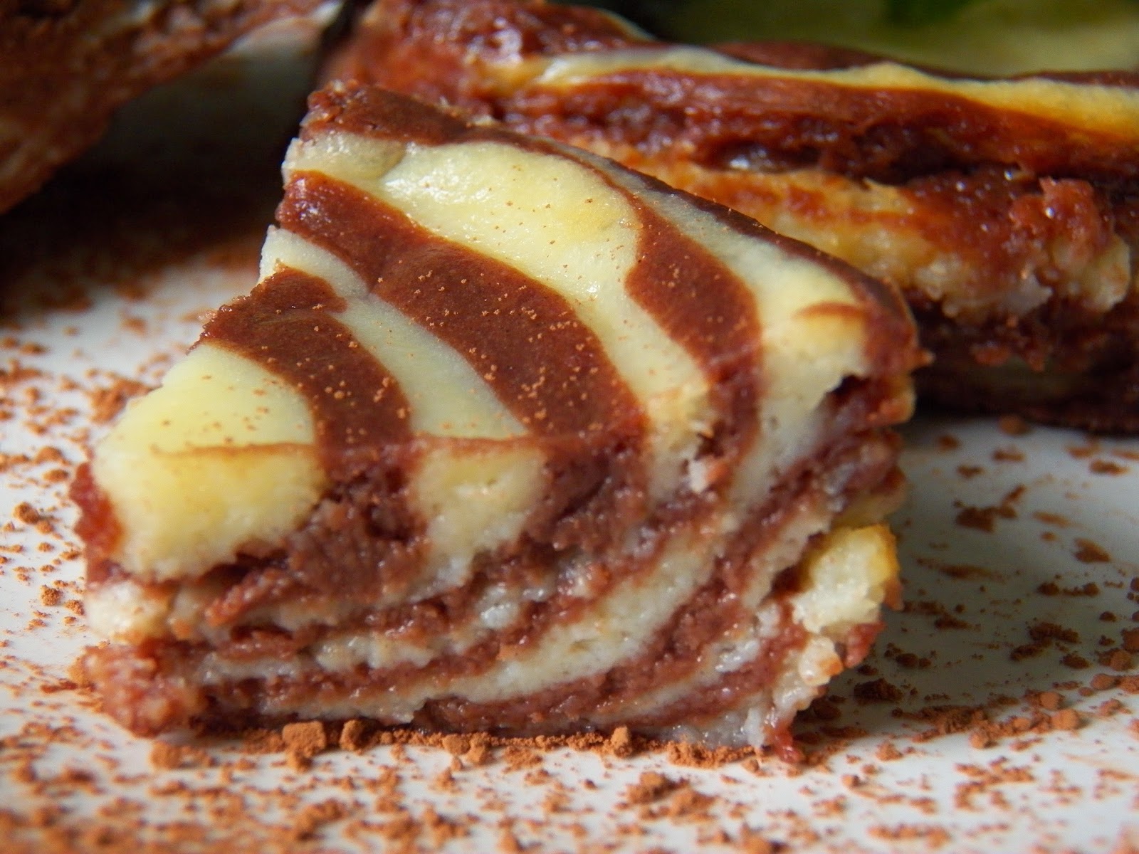 Mini Zebra Cheesecake