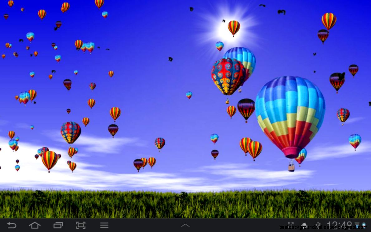 Hot Air Balloons Screensaver Wallpaper