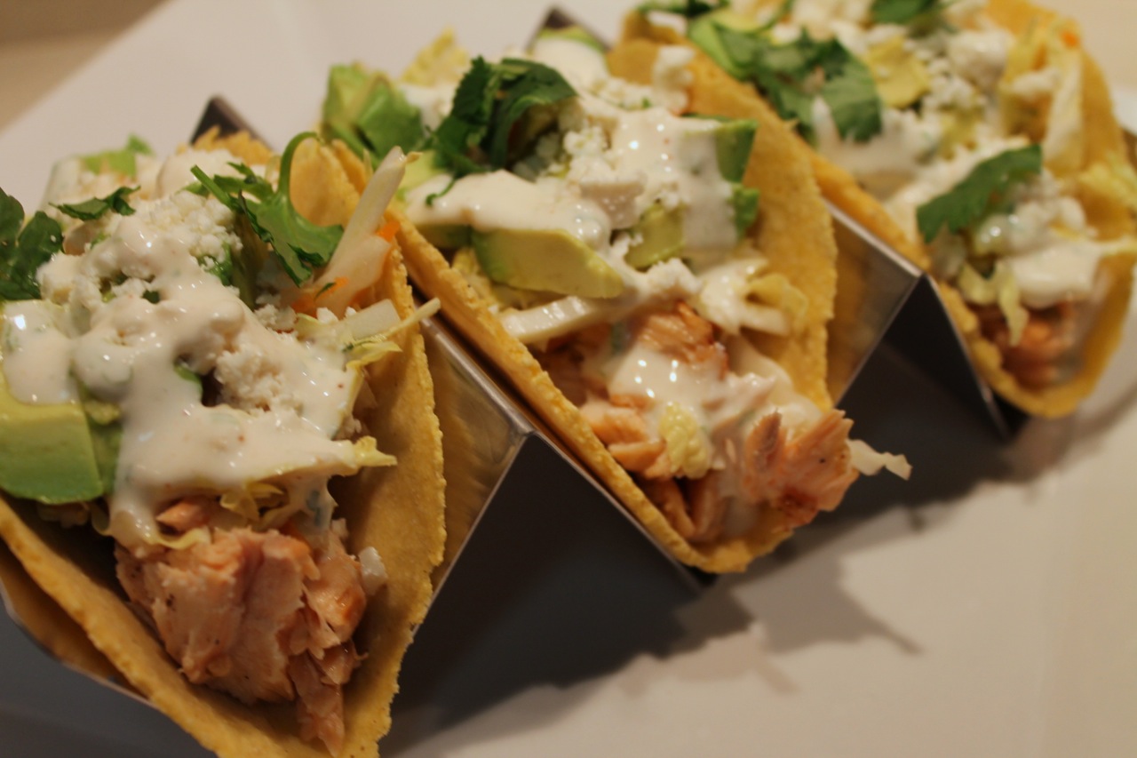 Cook In / Dine Out Salmon Tacos