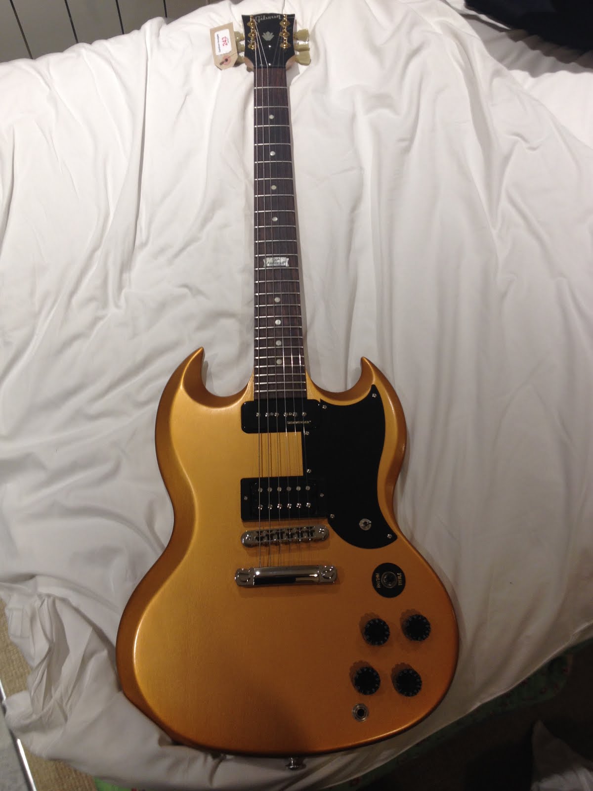 Gibson SG Futura gold