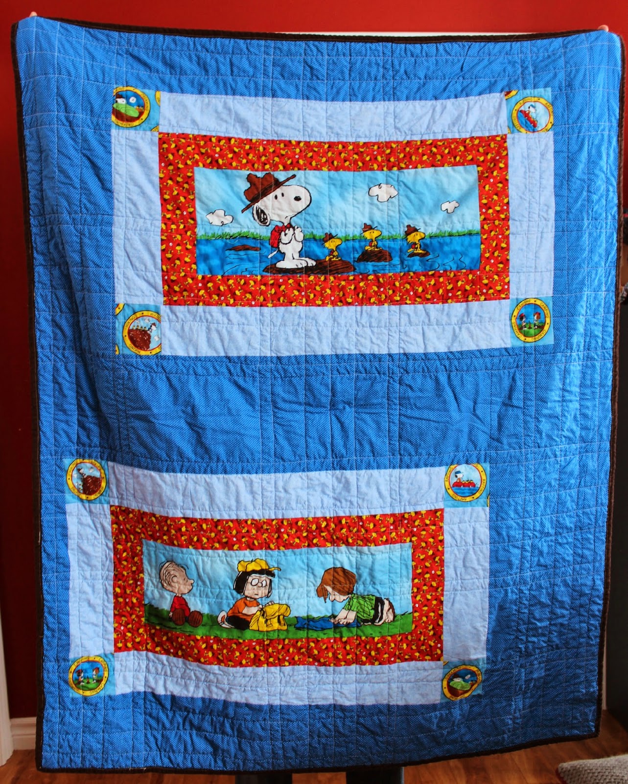 Snoopy Picnic Quilt