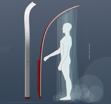 Душевая система Leaflet Shower System от Alfred Boyadgis Душевая система Leaflet Shower System от Alfred Boyadgis