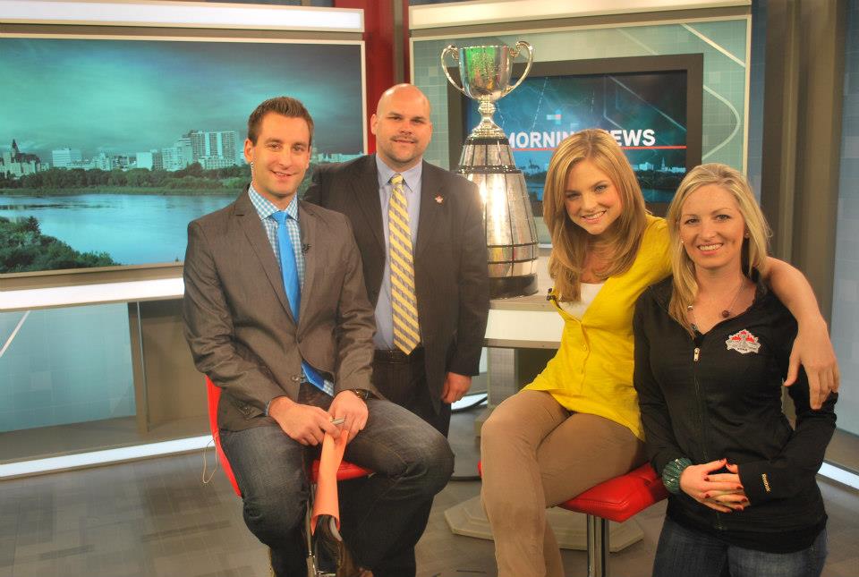 Taylor Shire Interview with Kate McKenna and the Grey Cup