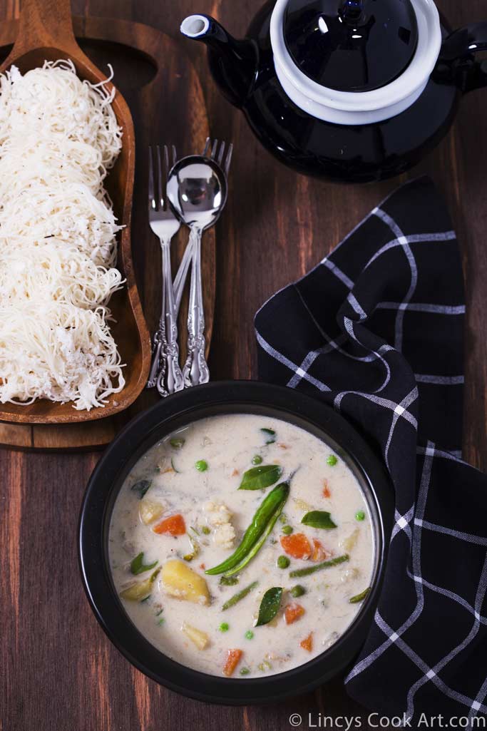 Vegetable Stew using coconut Milk Lincy's Cook Art