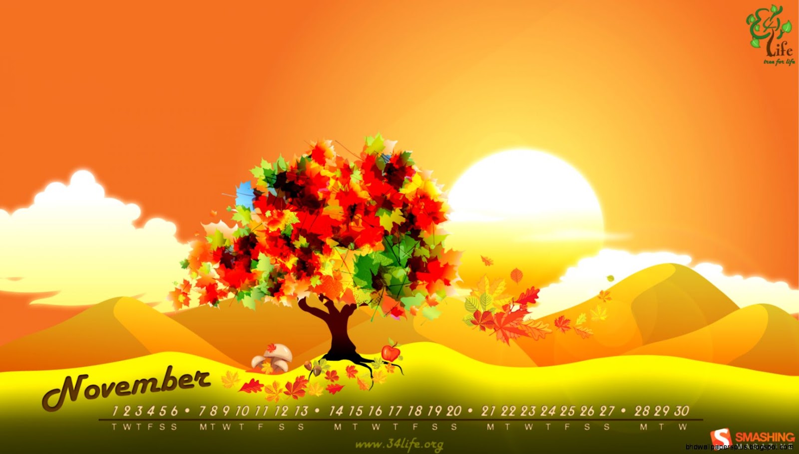 November Thanksgiving HD Desktop Wallpaper November Thanksgiving HD Desktop Wallpaper
