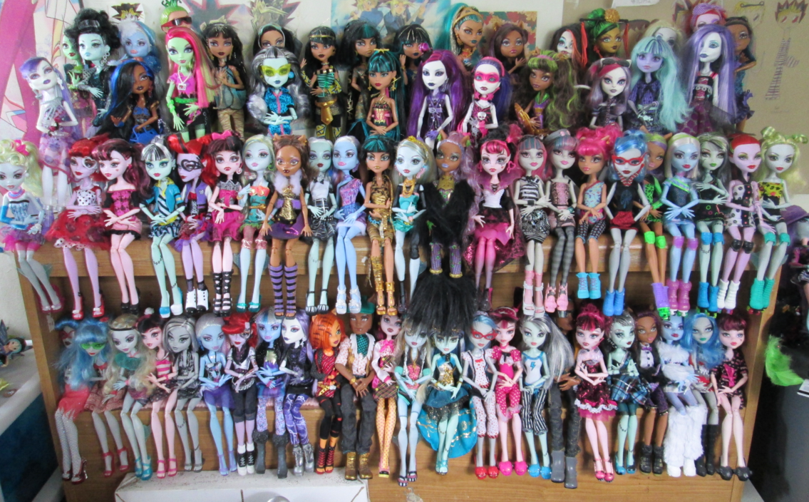colección de monster high
