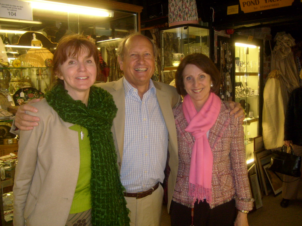 Filming BBC's Bargain Hunt Hungerford Arcade