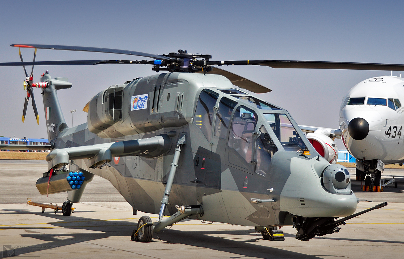 LIVEFIST 3rd Light Combat Helicopter At AeroIndia