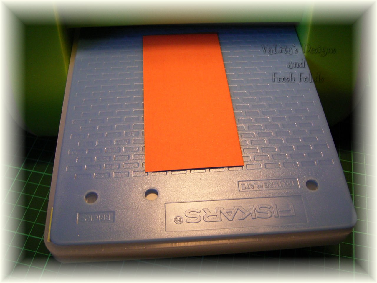 Fantabulous Cricut Challenge Blog Using other embossing plates on the