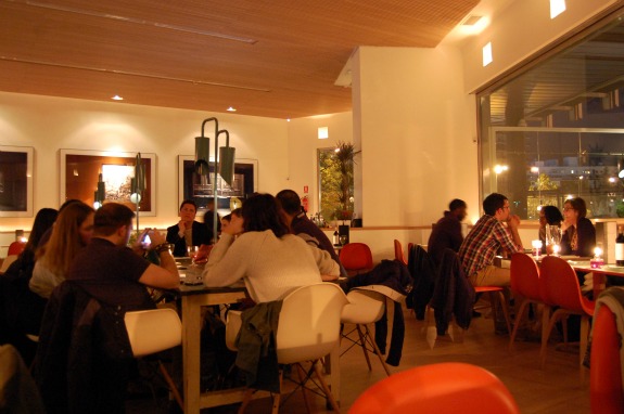 interior restaurante lateral castellana 89
