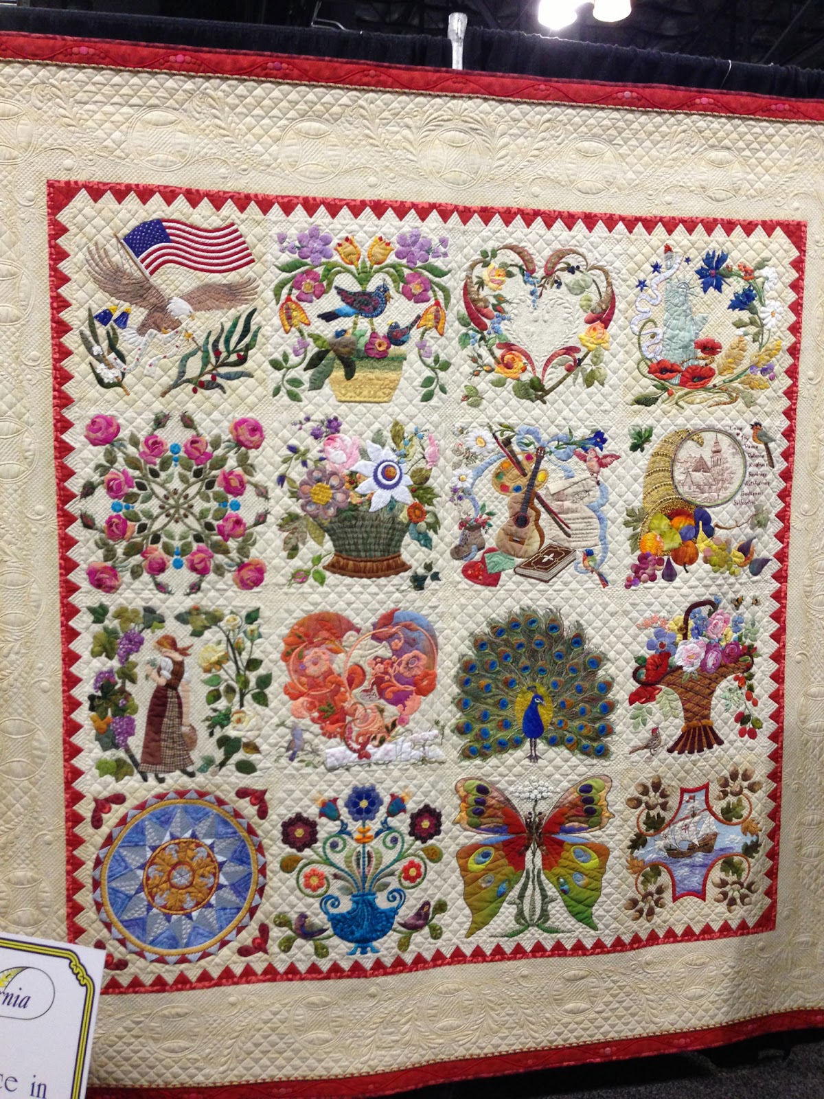 AnnieColors Road to California Quilt Show 2013