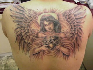 Angel Tattoo Design-Upper Back-Best Tattoos Design