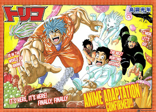 El anime de Toriko finalizará en marzo de 2014 Toriko+1