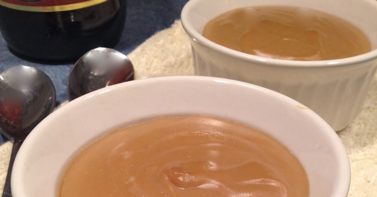 Butterscotch Pudding (Made with Schnapps!)