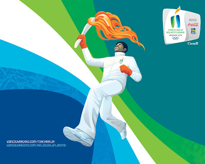 Free Vancouver 2010 Olympic Winter Games PowerPoint Background 37