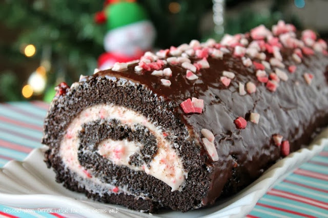 Dark Chocolate Peppermint Roll