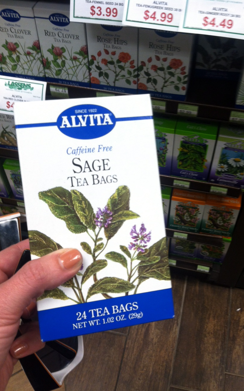 Sweat Through It Natural Remedy Sage