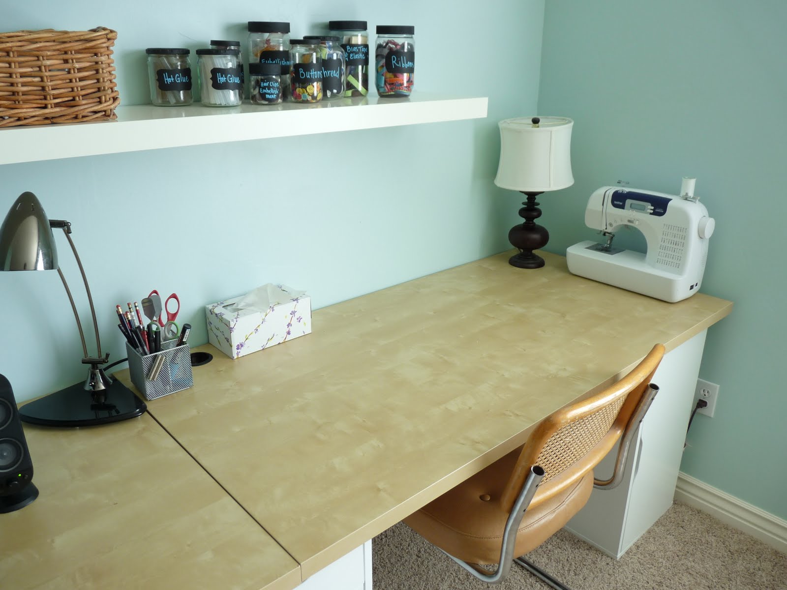 Smile Like You Mean it The Desk is Finished!!!