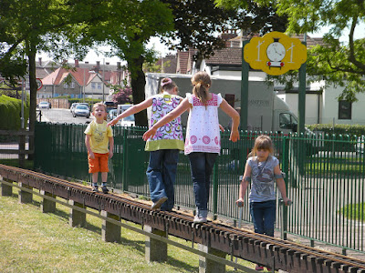 bransbury park miniature railway line portsmouth model engineering society