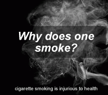 Smoking is injurious to health