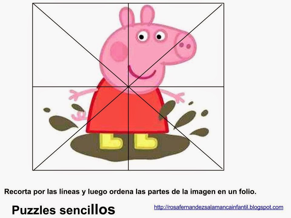Maestra de Infantil PuzzlesRompecabezas sencillos para infantil.